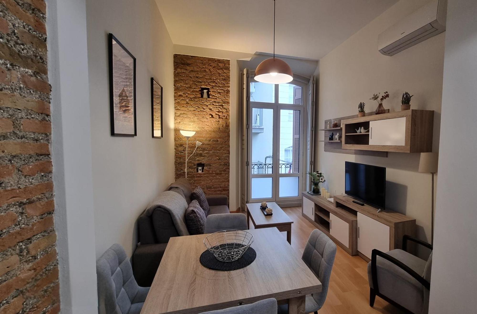 Rosa 2 Bedrooms In City Center Málaga Exteriör bild